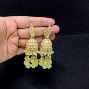 Stylish light weight jhumka in ligh...