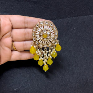 Party wear light weight chandbali i...