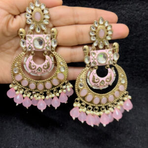 traditional  kundan light weight go...