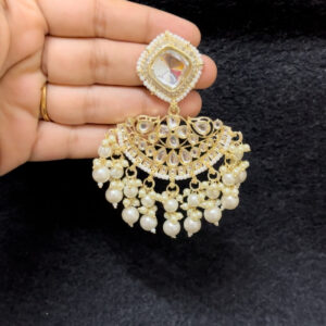 traditional  kundan light weight go...