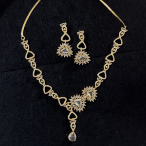 Premium quality AD necklace set in ...