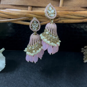 Stylish heavy weight jhumka  in lig...