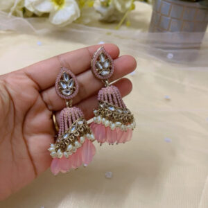 Stylish heavy weight jhumka  in lig...