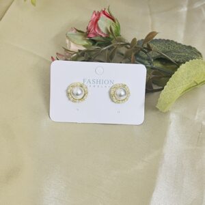 Contemporary hoop earring
