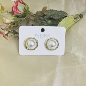 Contemporary hoop earring